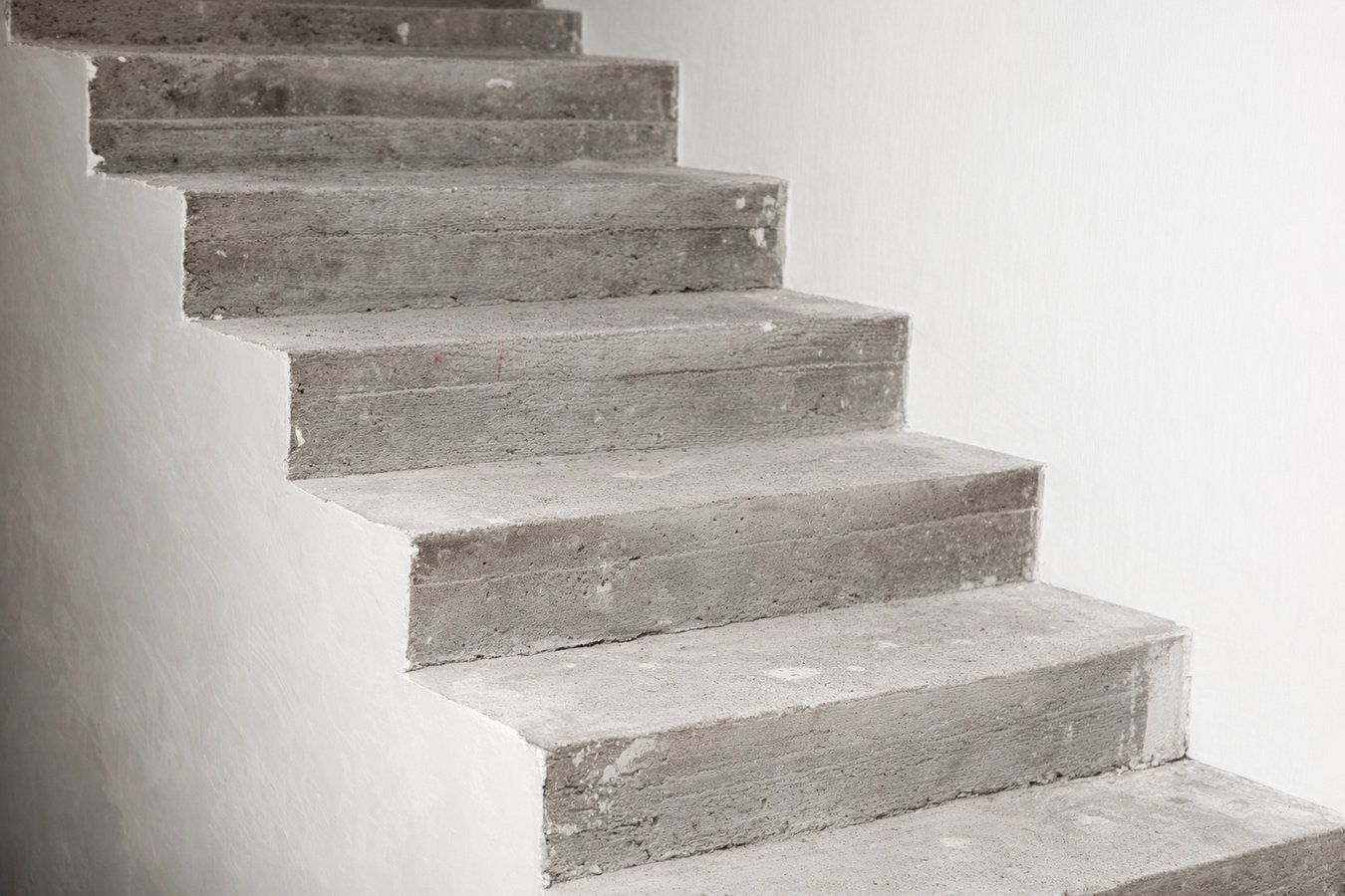 Concrete steps construction